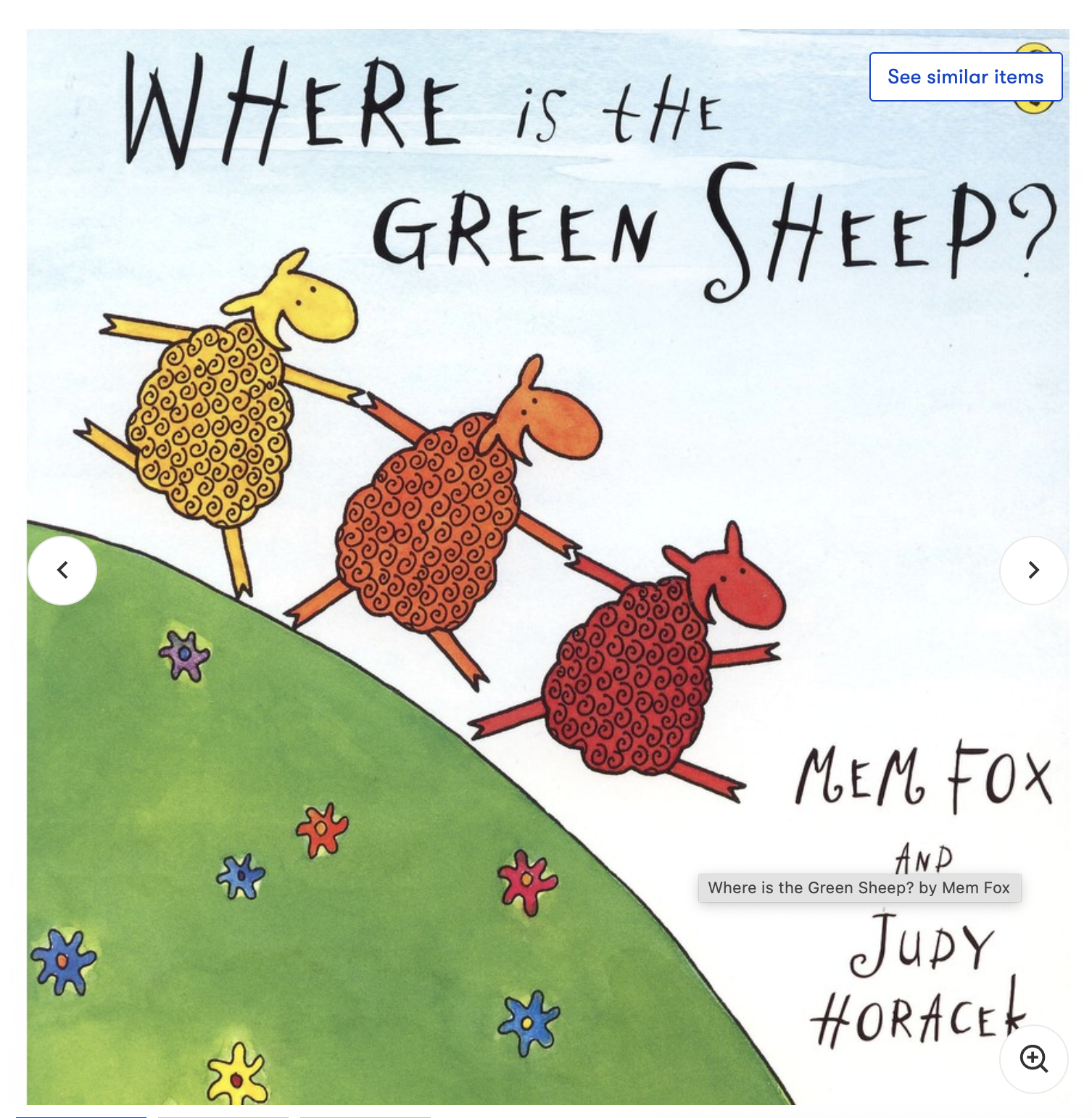 Where is the Green Sheep? by Mem Fox